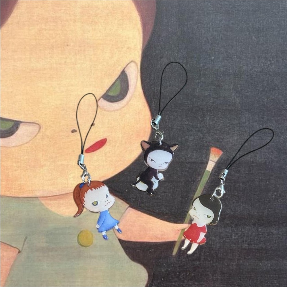 Yoshitomo Nara Charms Keychain